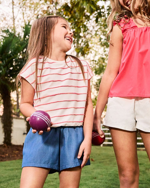 Remi Shorts- Soft Denim