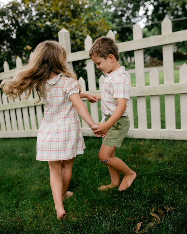 Lily Dress- Classroom Plaid