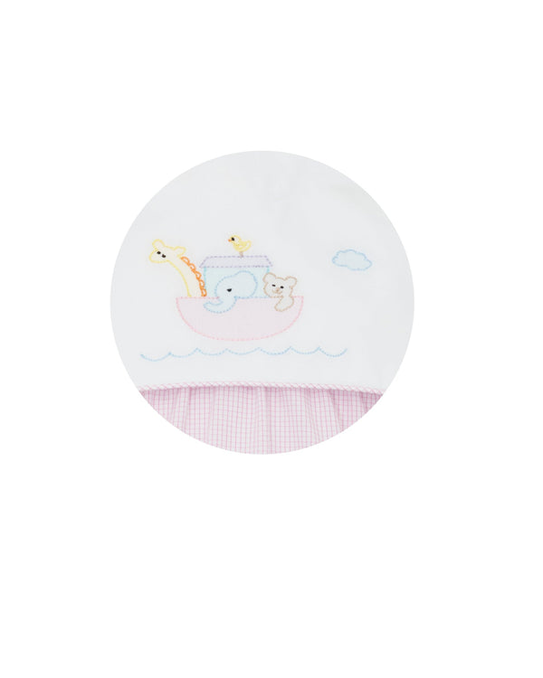 Noah's Ark Bubble- Pink Check
