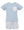 Fish Short Set- Lt. Blue