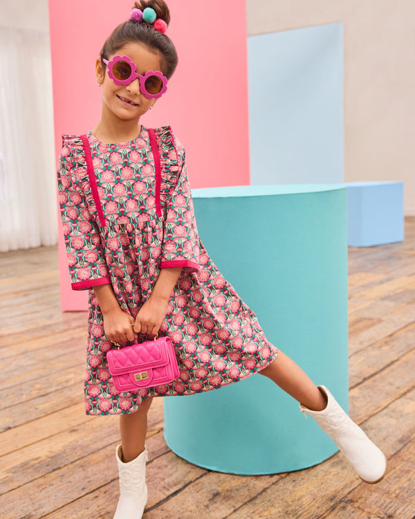 Porto Dress- Andover Vines