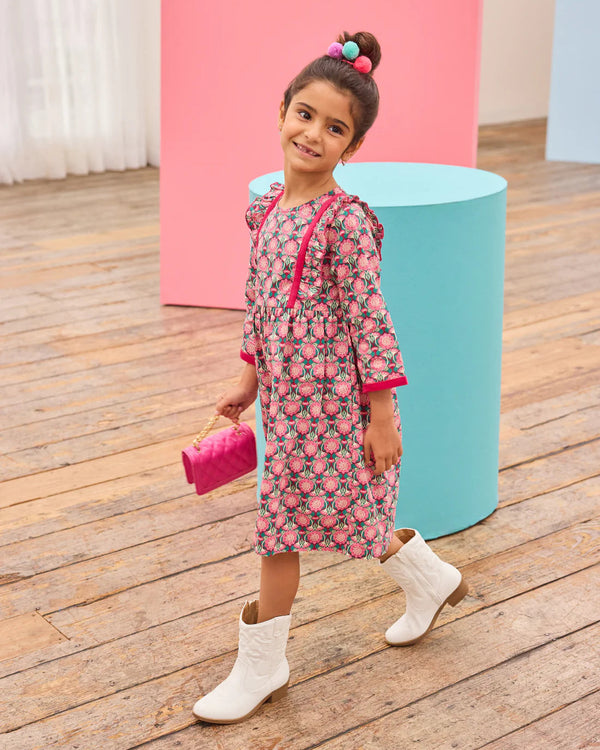 Porto Dress- Andover Vines