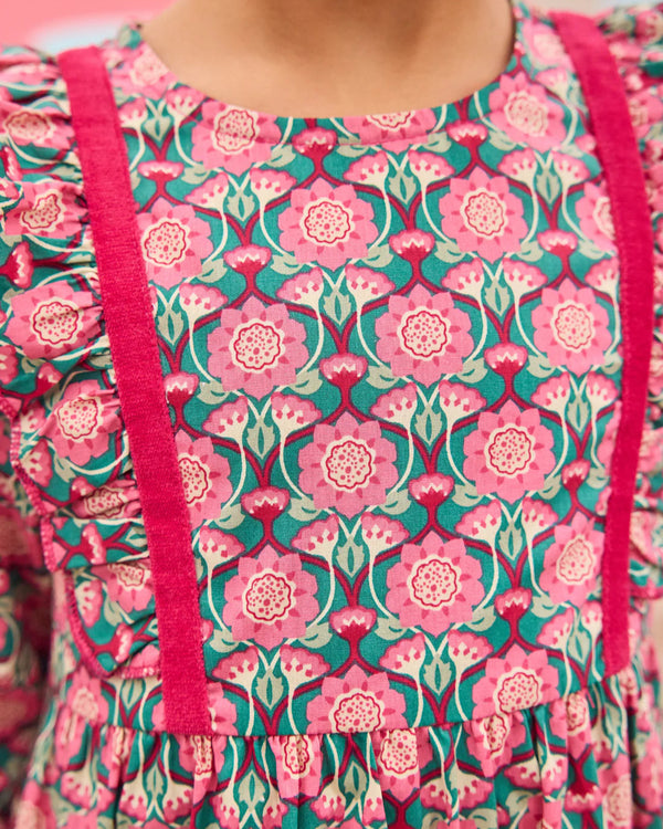 Porto Dress- Andover Vines