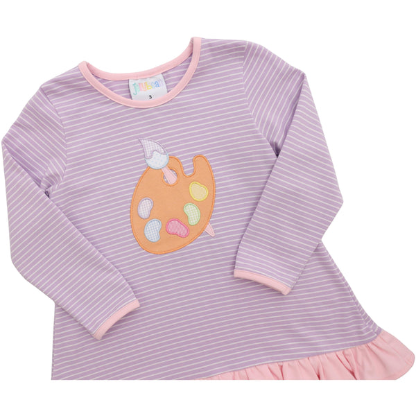 Pretty Painter Ruffle Pants Set