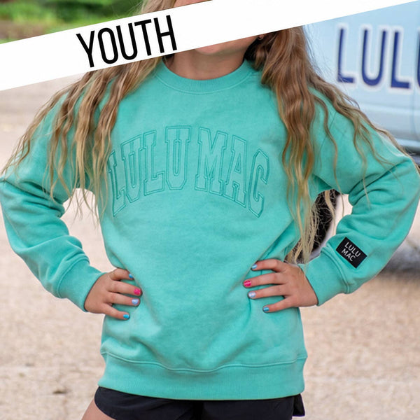 Lulu Mac Sweatshirt- Mint
