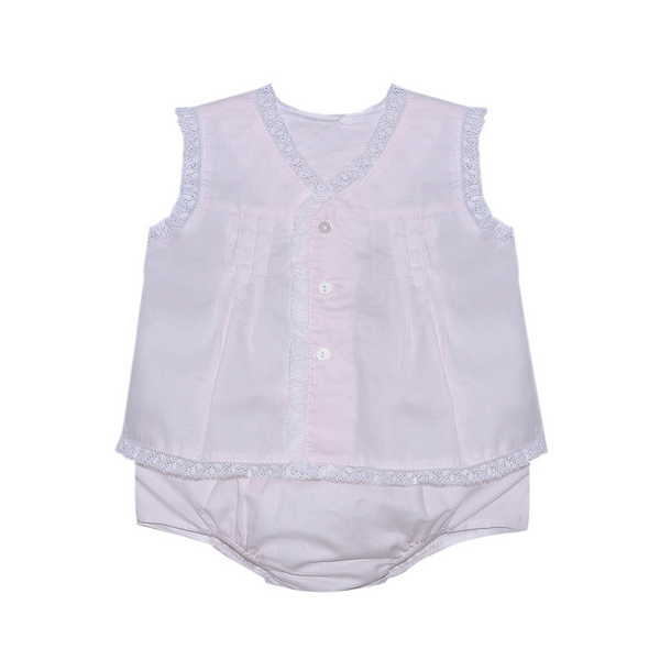 Dylan Diaper Set- Pink