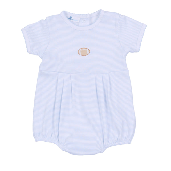 Touchdown Cutie Emb Bubble- Light Blue