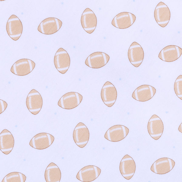 Touchdown Cutie Printed Bubble- Light Blue