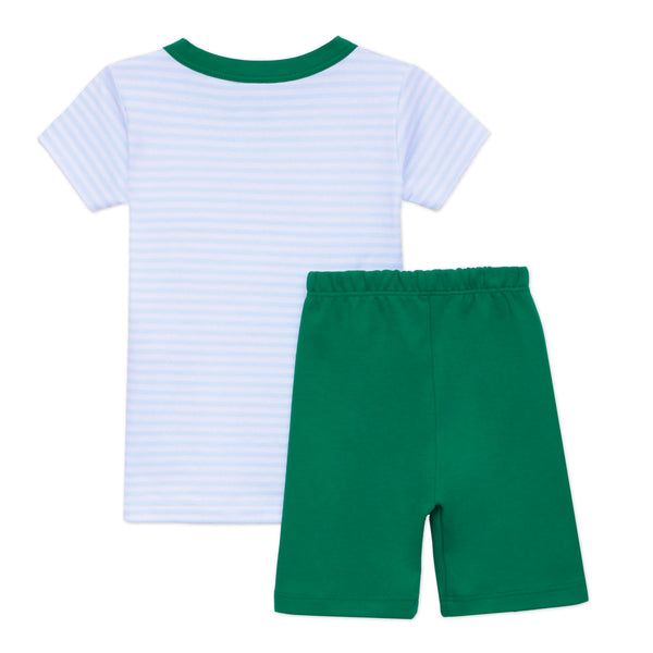 Little Farmer Applique Short Pajamas
