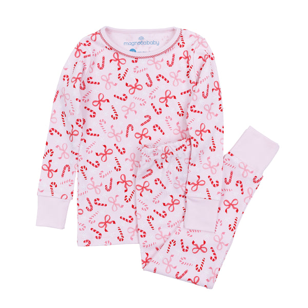 Candy Cane Lane Pajamas- Red