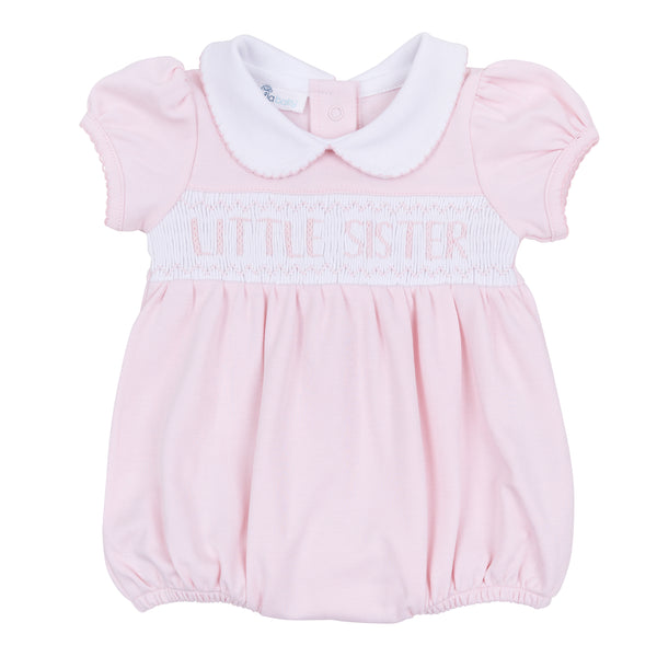 Little Sister Smocked SS Bubble