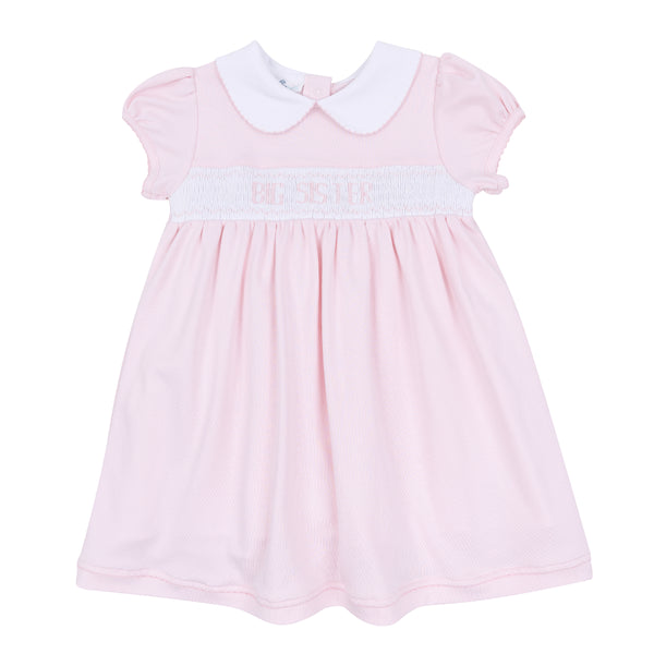 Big Sister Smocked Dress - Sibling Gifts