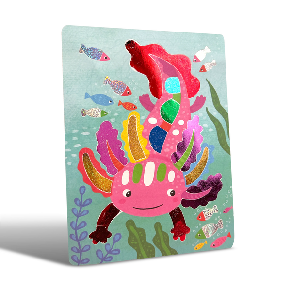 Foil-tastic Foil Art & Coloring Set- Awesome Animals