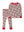 Dear Santa LS Pajama Set- Red & Green