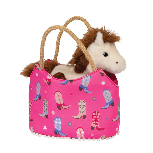 Cowgirl Boots Sak with Horse