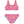 Island Hopper Reversible Bikini- Flower Power/Sunset Haze