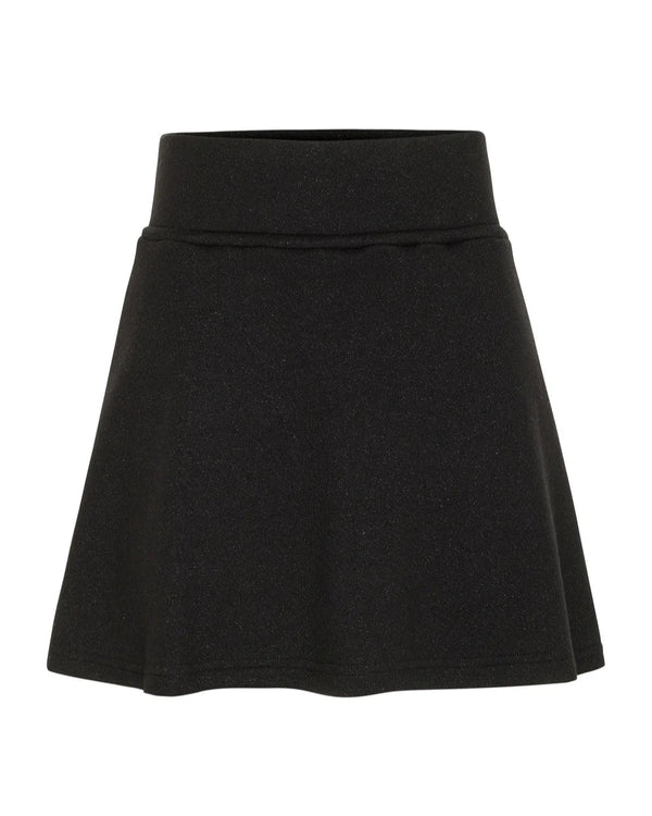 Libba Sweater Skirt- Black Shimmer