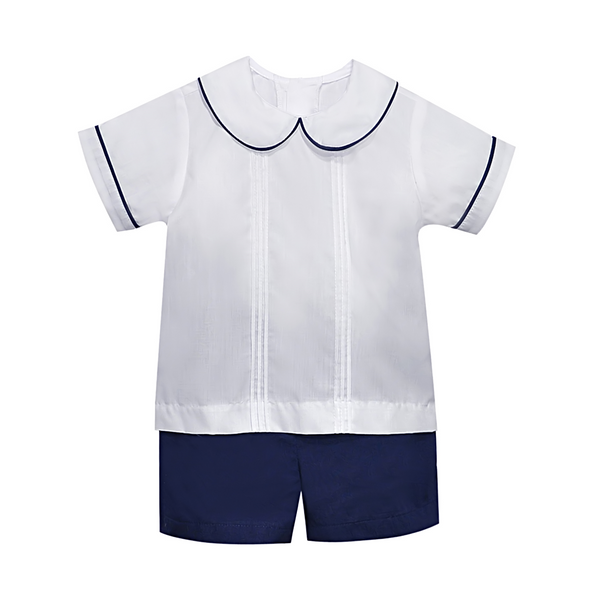 Madison Short Set- Navy