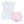 Little Ducklings Smocked Ruffle Diaper Set- Pink