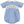 Birthday S/S Bubble- Lt. Blue Gingham