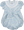 Blue Ditsy Floral Bubble