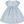 Blue Ditsy Floral Dress