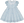 Blue Ditsy Floral Dress