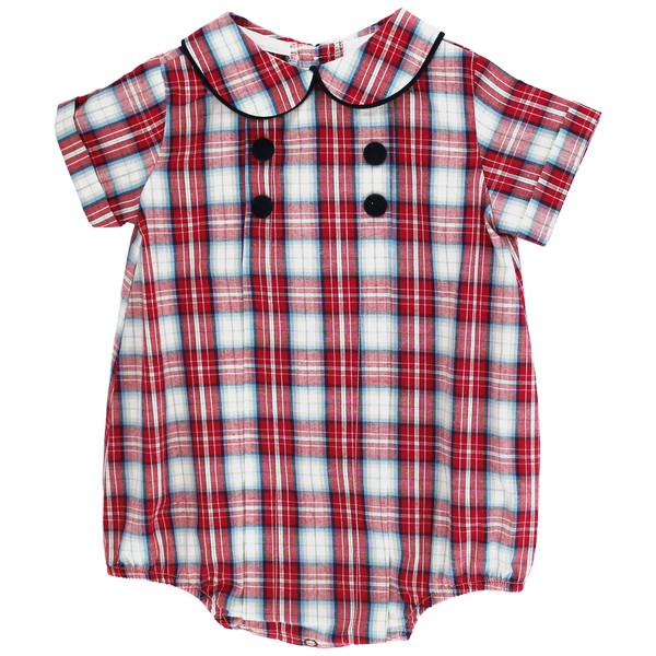Cranberry W/ Navy Cord-Dressy Bubble