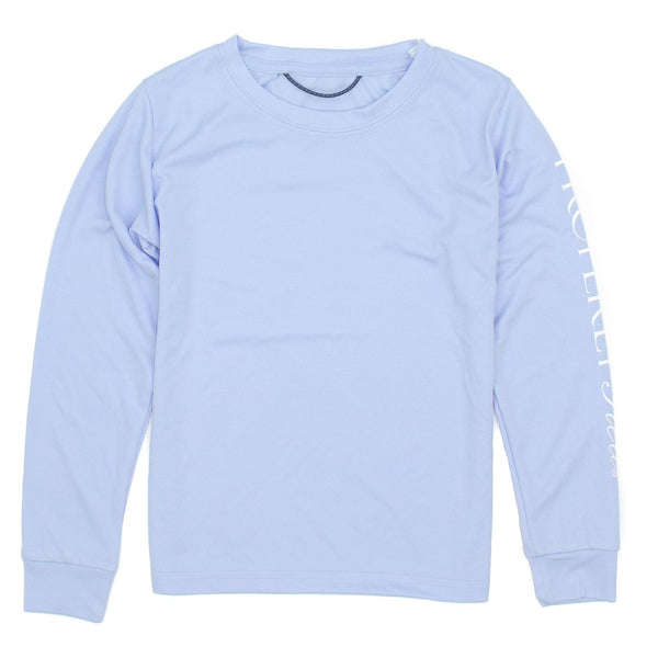 Tidal Rashguard- Light Blue