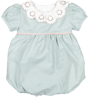 Girls Christmas Smock Candy Girls Christmas Smock Candy