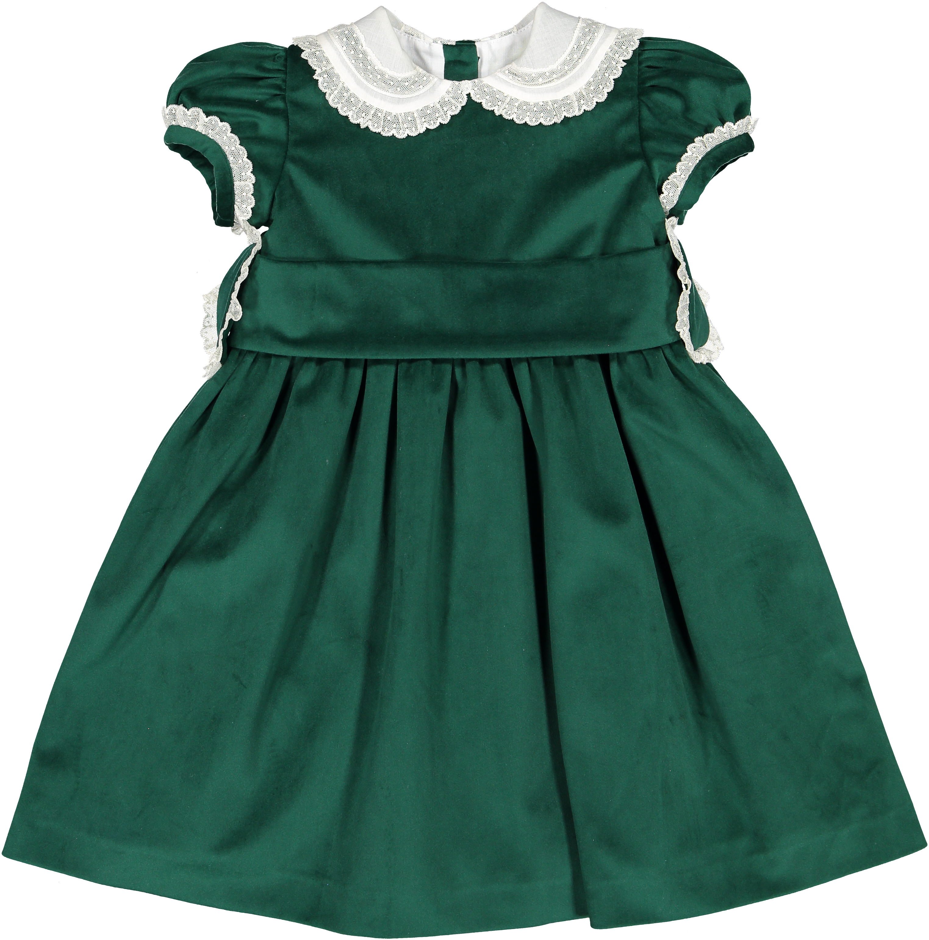 Green Velvet Dress 4T Green Velvet Dress 4T