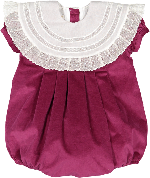 Aubergine Velvet Bubble