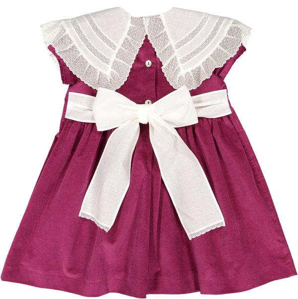 Aubergine Velvet Dress