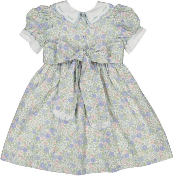 Blue Floral Dress
