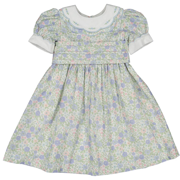 Blue Floral Dress
