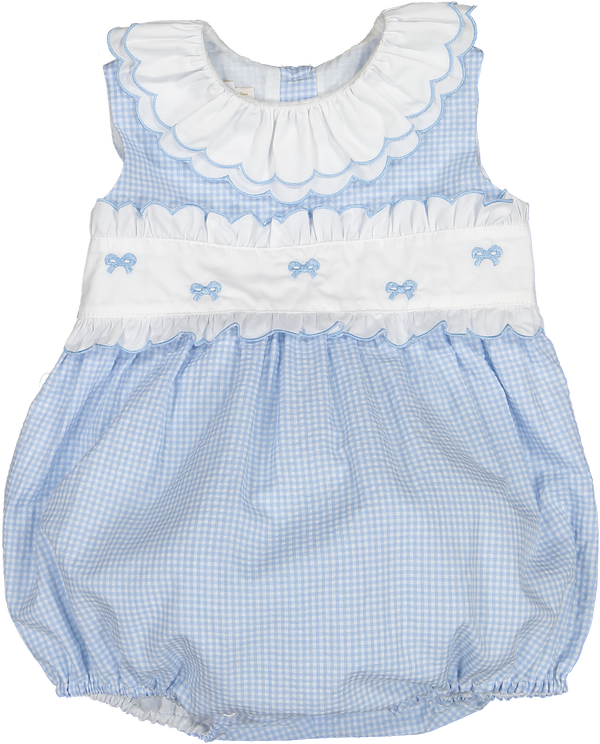 Mini Blue Gingham Bubble