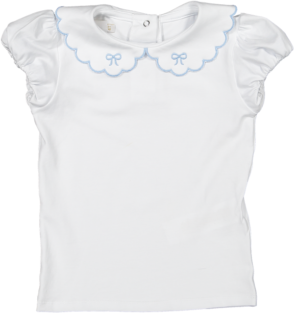 Mini Blue Gingham T-Shirt