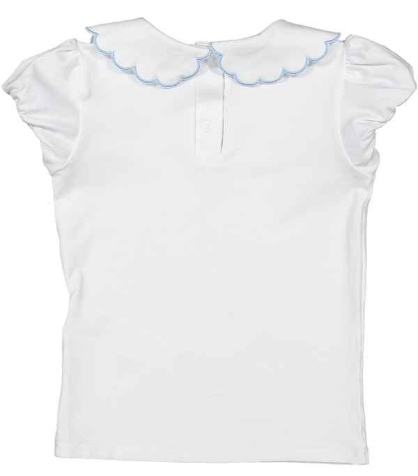 Mini Blue Gingham T-Shirt
