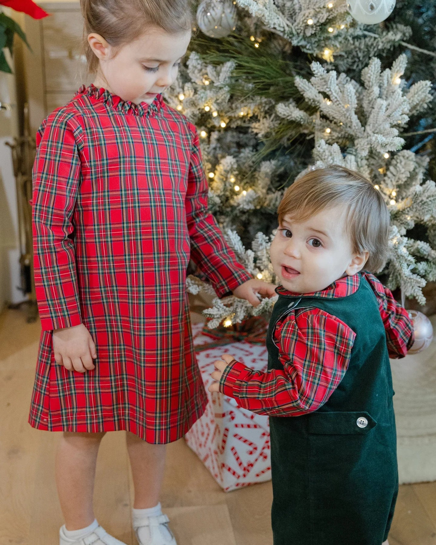 Tartan Plaid A-Line Dress – Smock Candy