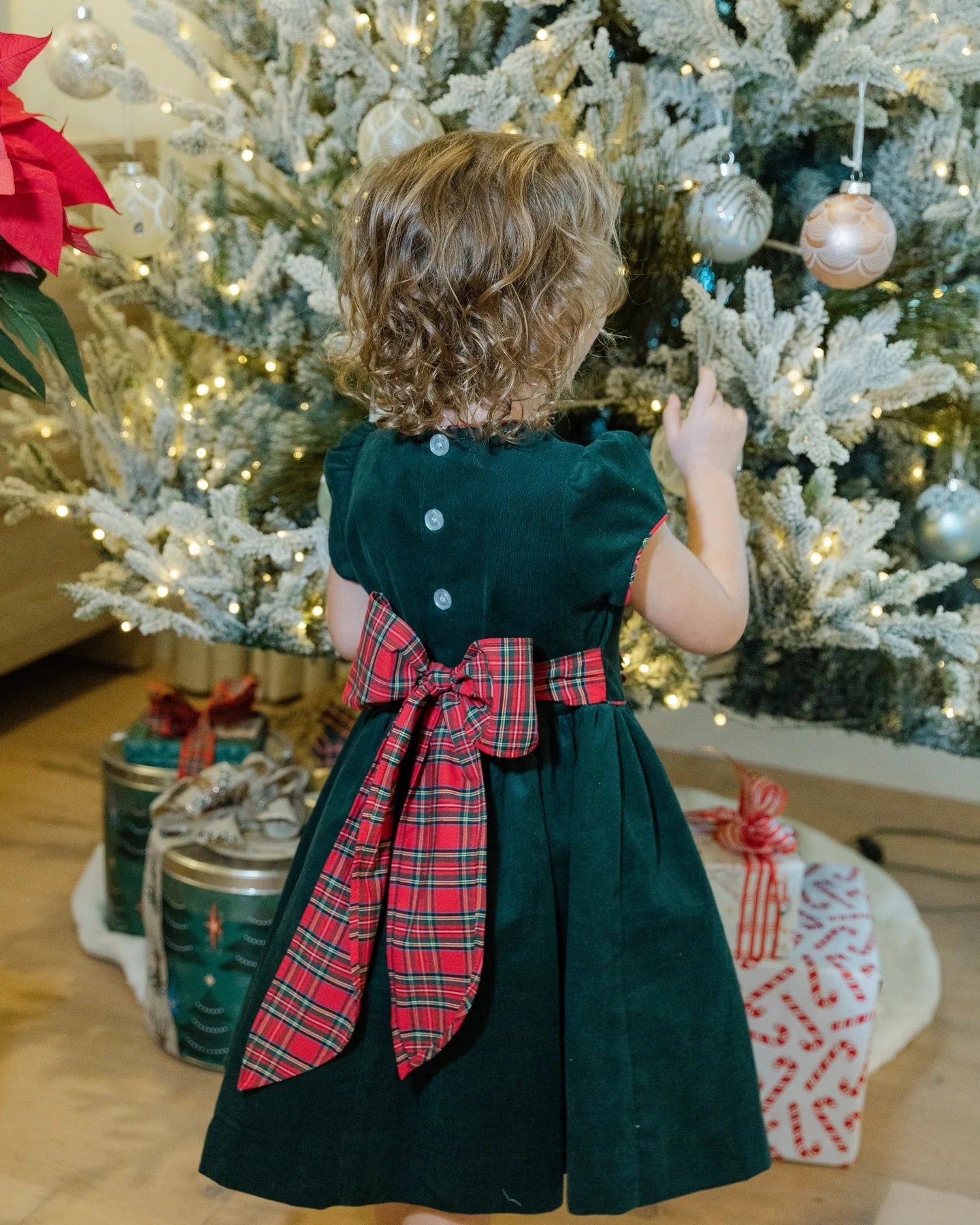 Tartan Plaid- Dress  Smock Candy