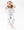 Country Girl Floral Loungewear Set- Ivory/Mellow Rose