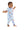 Crayon Crabs S/S Loungewear Set- Blue