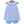 Charlotte Sleeveless Bloomer Set- Light Blue Stripe