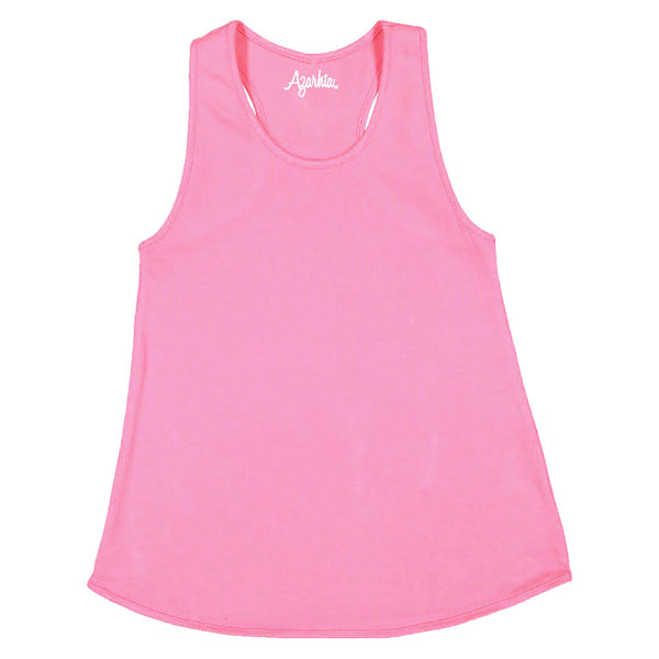 Racer Back Tank Top- Pink