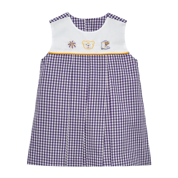 Game Day Trio Purple/Gold Dress 