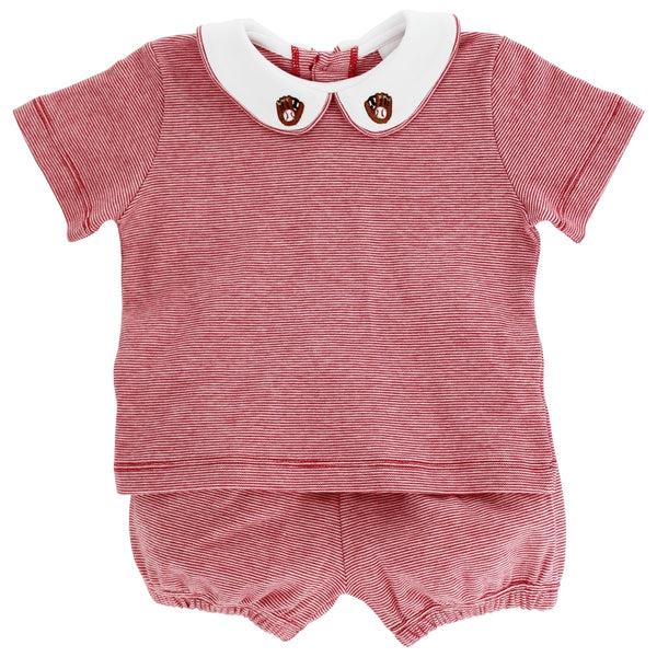 Baseball Bloomer Set