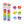 Heart Ring Crayons (Set of 6)