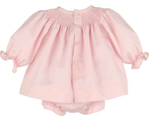 Waves Smock Set- Pink