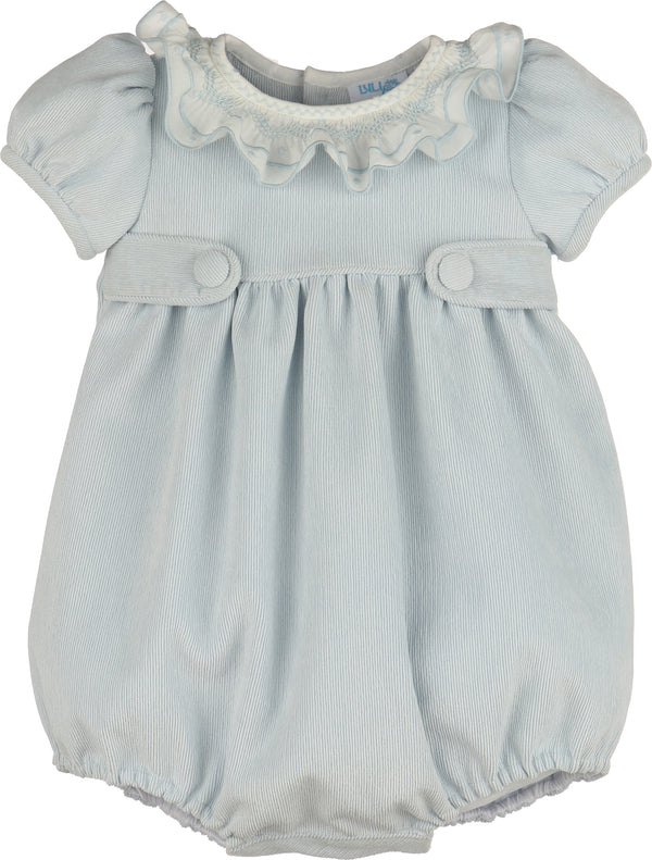 Sweet Corduroy Bubble- Blue