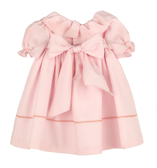 Pumpkin Ruffle Dress- Pink